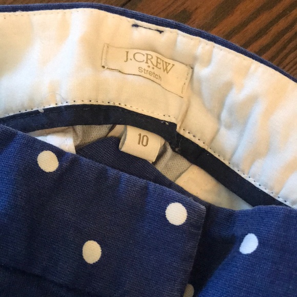 {jcrew} polka dot pants - Picture 2 of 4